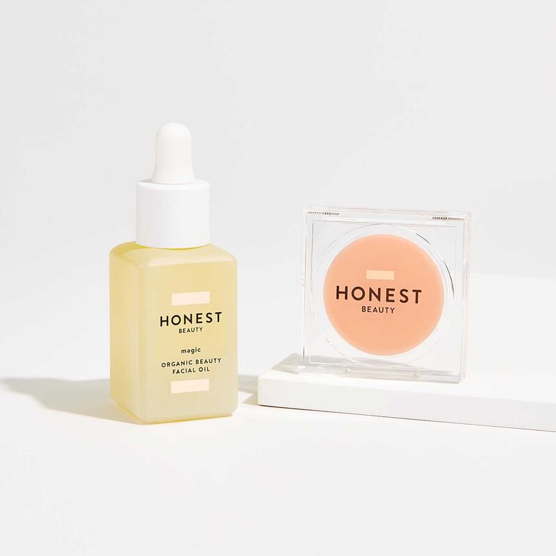 Kit contains Organic Facial Oil and Magic Beauty Balm